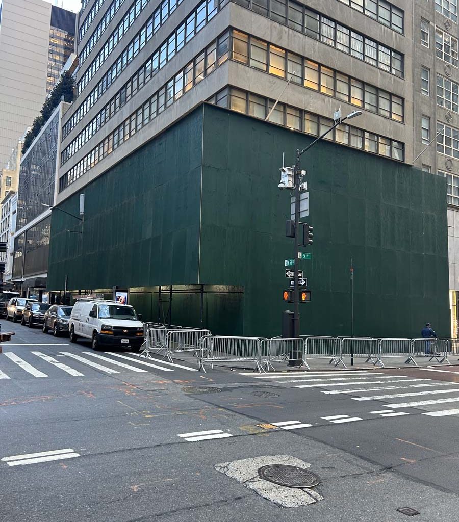 Prada Shed Before - 5th Ave