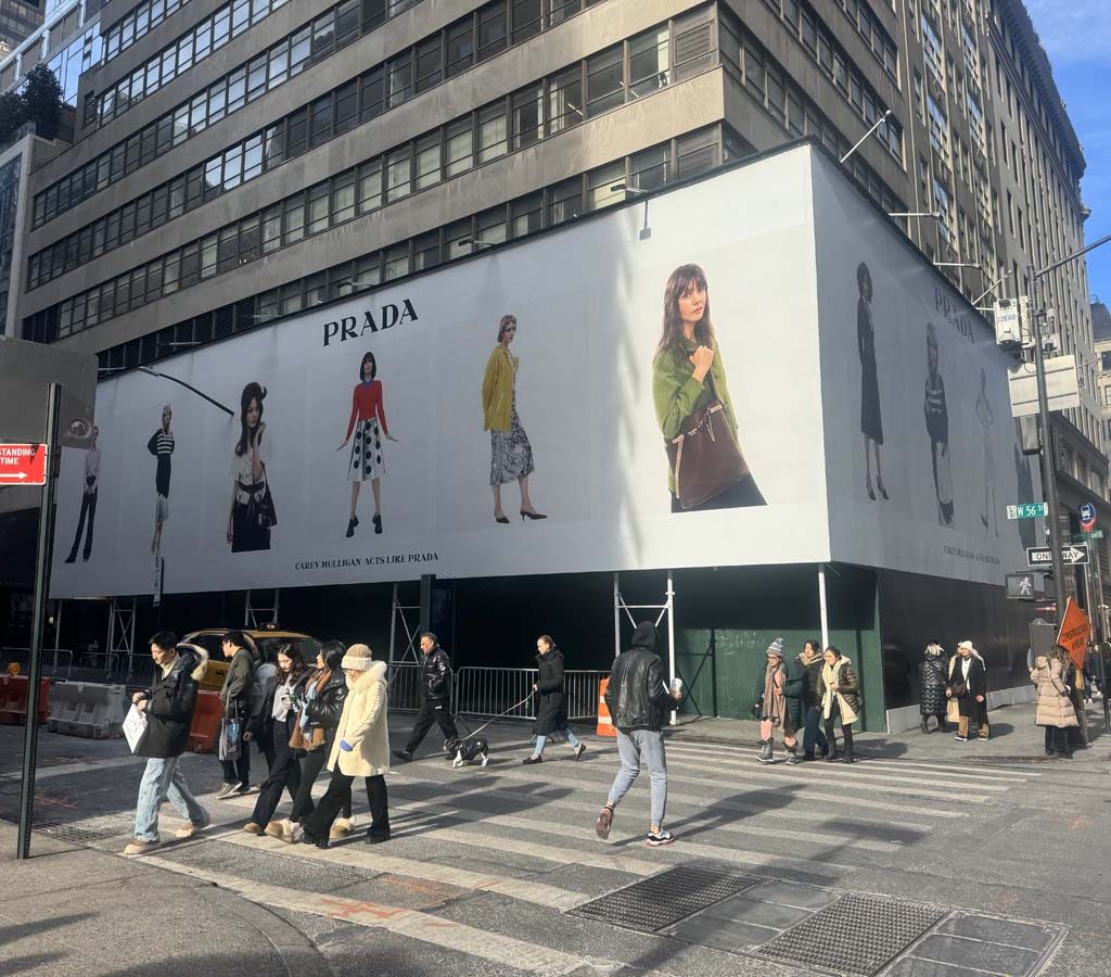 Prada New Year's Face - Christmas Was Better