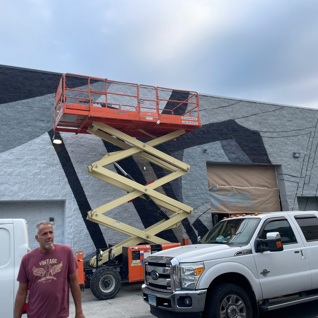 Kevin Checks Field Conditions