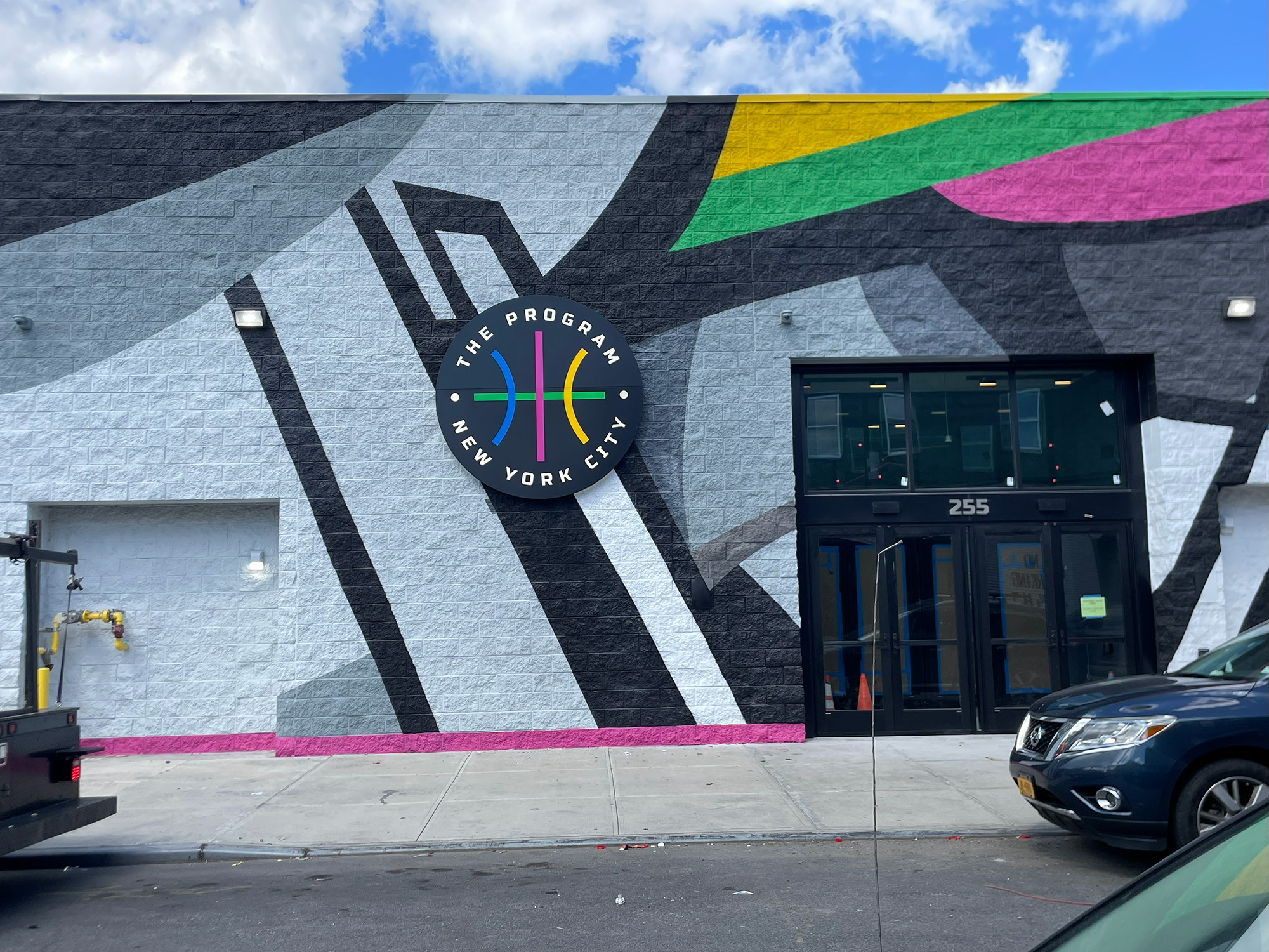 The Program NYC – Wall Sign For A New Basketball Training Facility In Brooklyn