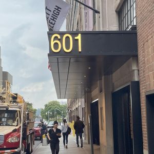 Shot Down 26th Street. Yes The Letters Are Supposed To Be *that* Yellow.